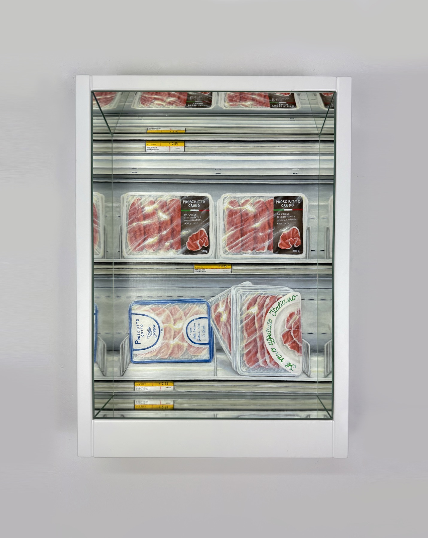 Natura morta, banco carne 2