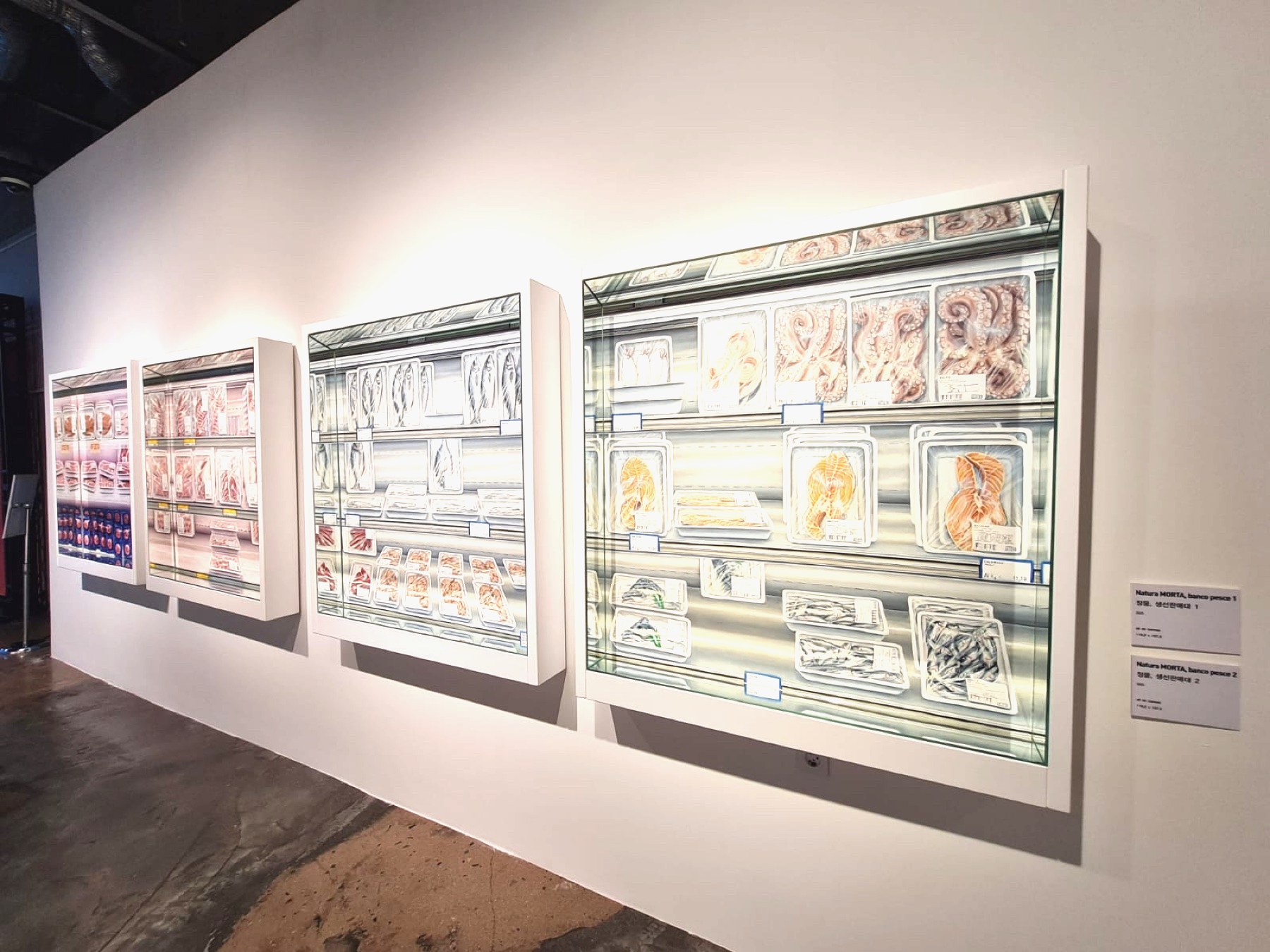 Alessandro Pizzuti, allestimento mostra
